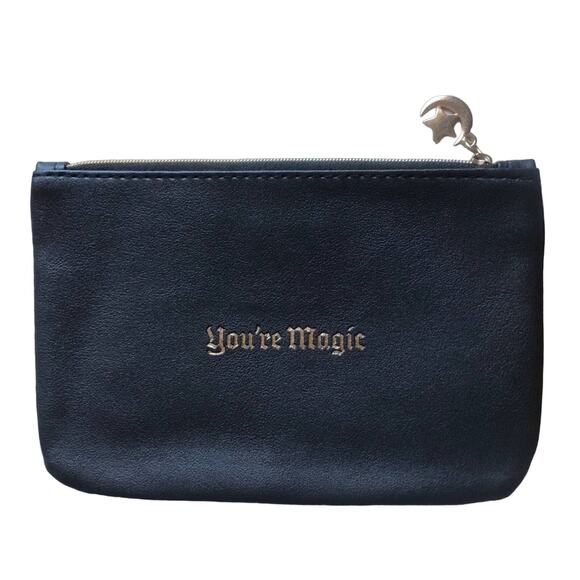 Ipsy October 2020 Black Gold Magic Halloween Zip Cosmetic Make-Up Travel Bag - Picture 3 of 7